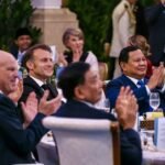 Protokol Jamuan Berbasis Budaya Gala Dinner Prabowo dan Marcon (Foto: dok. Seskab RI)