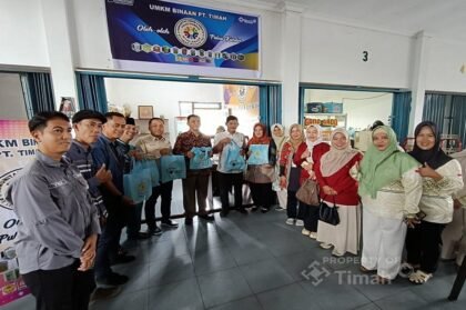 Perkuat Ekonomi Lokal, PT TIMAH Resmikan Gerai Komunitas UMKM dan Kreatif di Pelabuhan Tanjung Maqom Kundur. (Foto: doc. PT Timah Tbk)