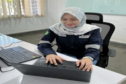 Menembus Batas di Dunia Metalurgi, Perjalanan Eka Widiastuti di TSL Ausmelt PT TIMAH Tbk. (Foto: doc. Humas PT Timah Tbk)