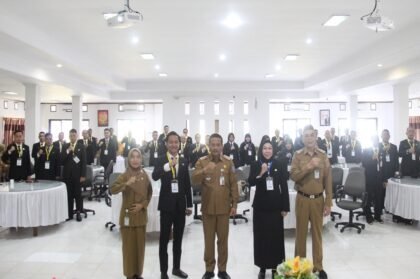 Pemprov Babel Buka PKA Angkatan I 2026, Cetak Pemimpin Birokrasi Digital dan Berdaya Saing. (Foto: doc. Humas Diskominfo Babel)