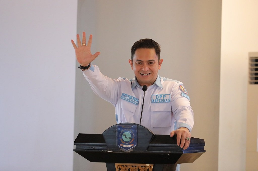 Sekjen ABPEDNAS Adhitya Yusma Perdana Apresiasi Gubernur Hidayat Arsani Atas Komitmen Kuat Dalam Penataan Organisasi. (Foto: doc. Humas Diskominfo Babel)