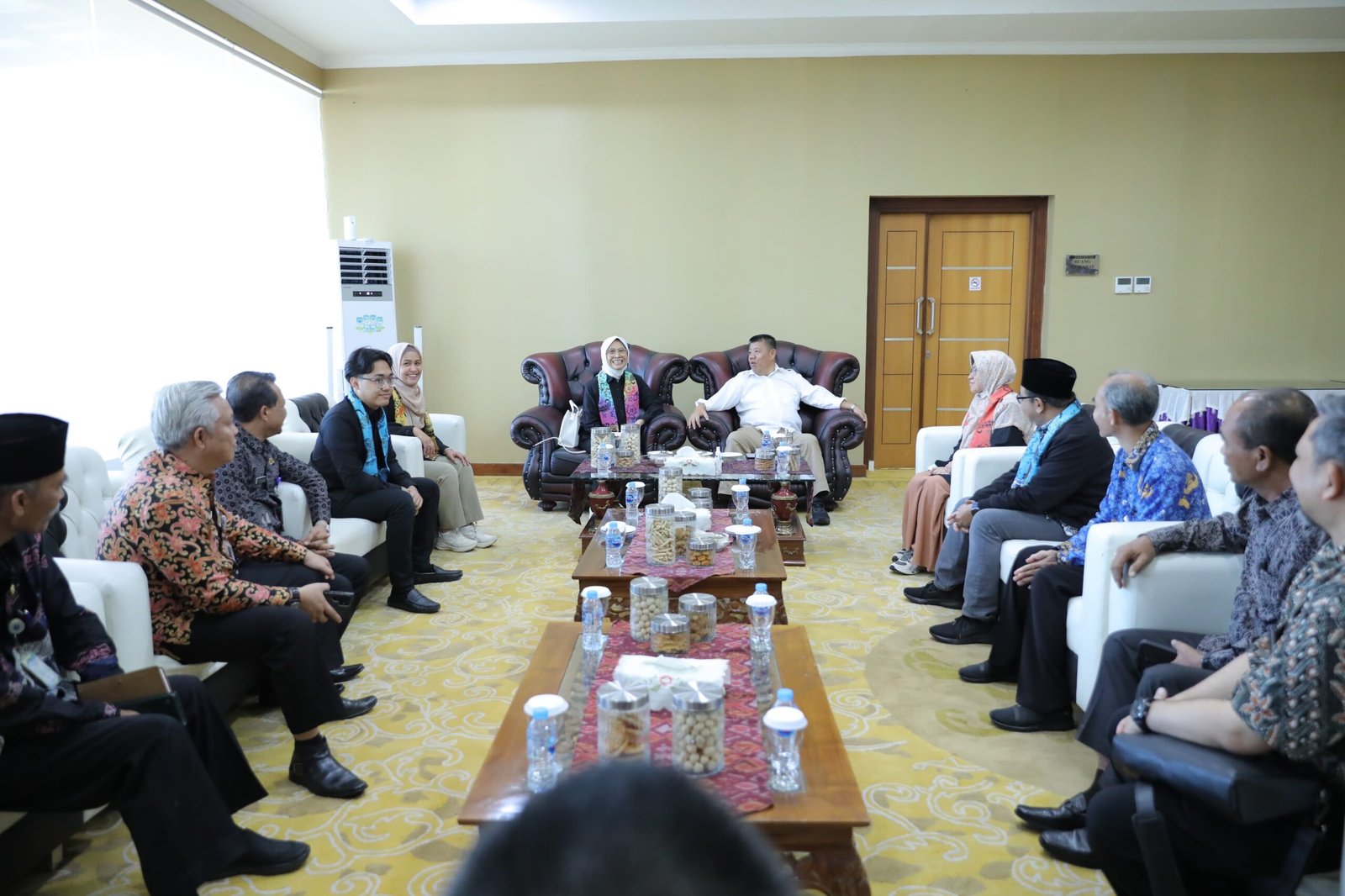Gubernur Babel Hidayat Arsani Terima Kunjungan Kerja Ketua Komisi X DPR RI, Bahas Akses Pendidikan Sekaligus Audensi Dengan BPKP dan Kementerian PUPR. (Foto: doc. Humas Diskominfo Babel)
