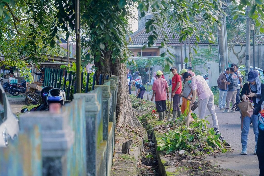 Wajah baru Pasar Parit Lalang! Gerakan Pangkalpinang bersih hadirkan lingkungan nyaman. (Foto: doc. Humas Diskominfo Pkp)