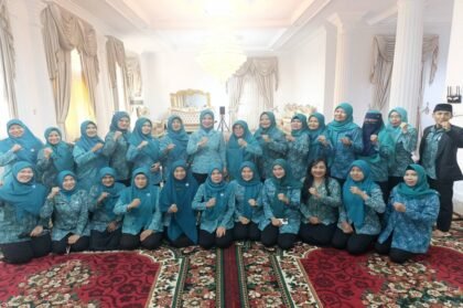 Halal Bihalal TP PKK Pangkalpinang penuh kehangatan, perkuat kebersamaan dan arah program kerja. (Foto: doc. Humas Diskominfo Pkp)