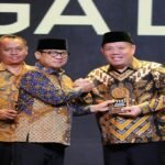 Gubernur Babel Hidayat Arsani Raih Penghargaan Provinsi Terbaik atas Penilaian Rasio Tertinggi Film Pendek Jaga Desa Tingkat Provinsi tahun 2026. (Foto: doc. Humas Diskominfo Babel)