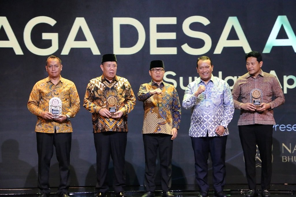 Gubernur Hidayat Arsani Raih Penghargaan Provinsi Terbaik atas Penilaian Rasio Tertinggi Film Pendek Jaga Desa Tingkat Provinsi tahun 2026. (Foto: doc. Humas Diskominfo Babel)