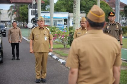 Apel Dipimpin Gubernur Hidayat Arsani, Dukungan ASN dan Masyarakat Babel Diapresiasi (Foto: doc. Humas Diskominfo Babel)
