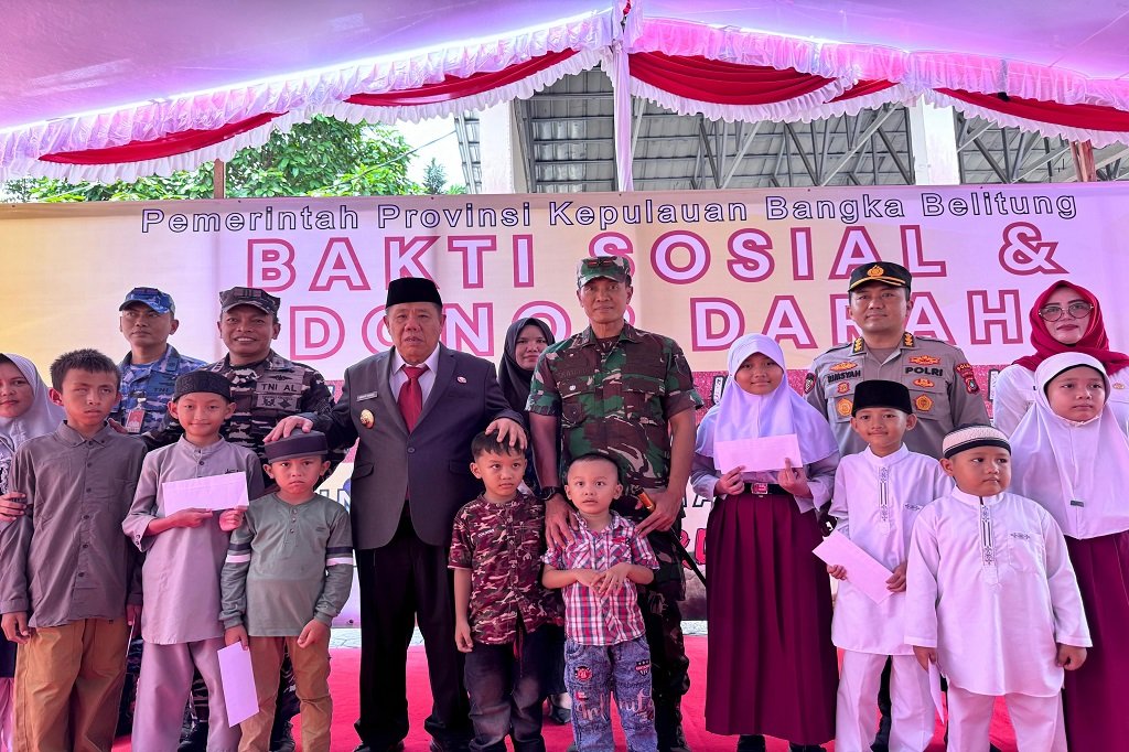 Kepemimpinan Gubernur Hidayat Arsani Masuk Tahun Pertama, Program Sosial Babel Jadi Perhatian. (Foto: doc. Humas Diskominfo Babel)