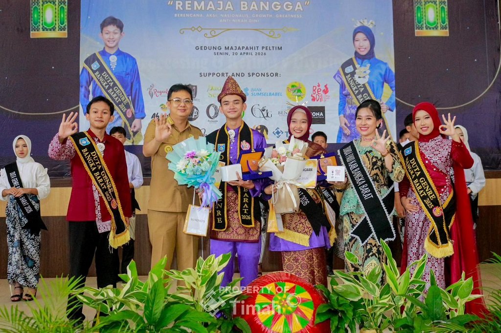 Sinergi dengan Pemerintah Daerah, PT TIMAH Tbk Dukung Pengembangan Generasi Muda Lewat Duta GenRe 2026. (Foto: doc. Humas PT Timah Tbk)