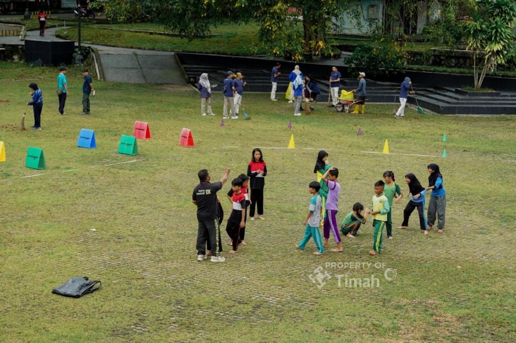 Taman Sari Sungailiat, Aset PT TIMAH Tbk yang Bertransformasi Jadi Ruang Publik Sehat. (Foto: doc. PT Timah Tbk)