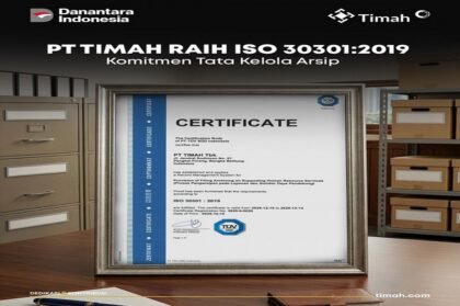 PT TIMAH Tbk Raih Sertifikasi ISO 30301:2019, Perkuat Tata Kelola Arsip Berstandar Internasional. Foto: doc. Humas PT Timah Tbk