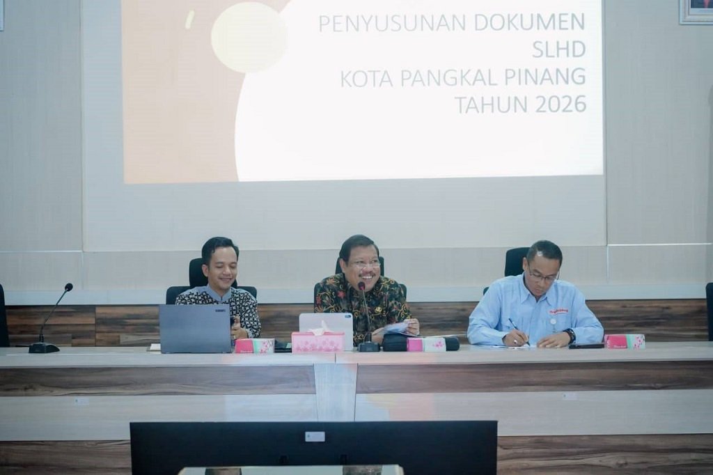 Sampah dan Banjir Fokus Pembenahan di Sektor Lingkungan di Wilayah Kota Pangkalpinang. (Foto: doc. Humas Diskominfo Pkp)