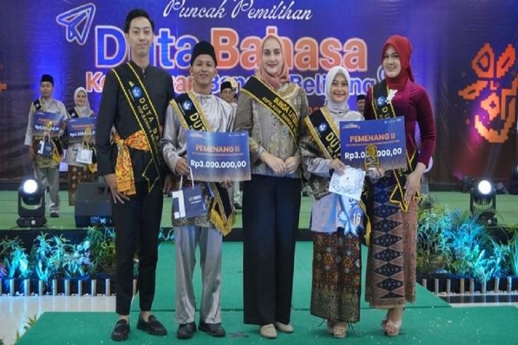 Noni Hidayat Jadi Sorotan di Duta Bahasa Babel 2026, Pesan Cintai Bahasa Menggema. (Foto: doc. Humas Diskominfo Babel)