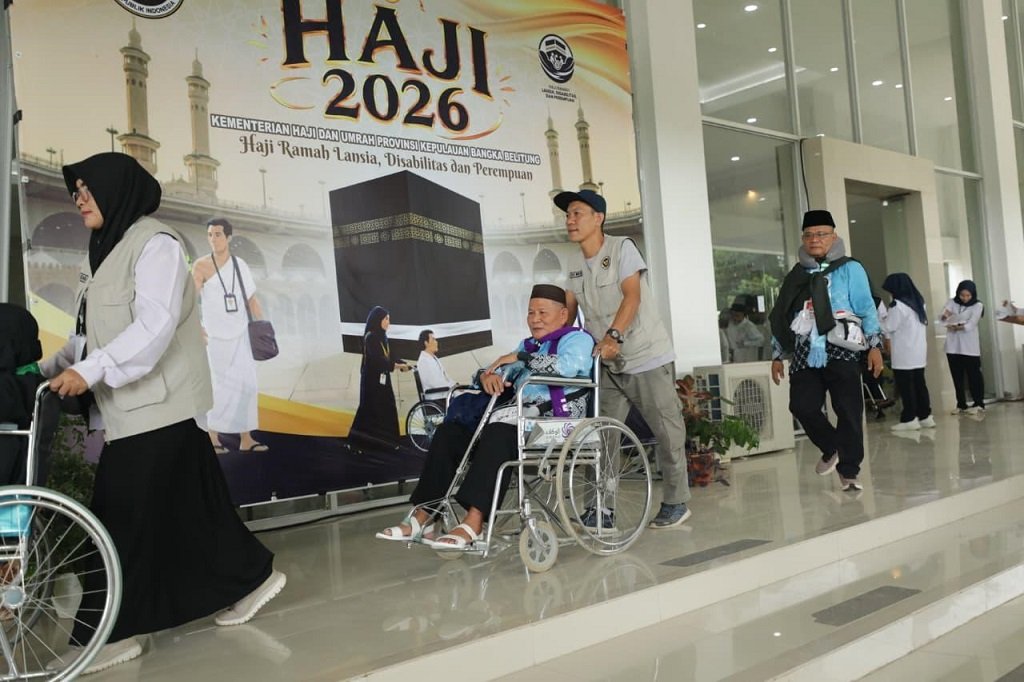 Jemaah Haji Babel Berangkat, Total 1.744 Calhaj Menuju Tanah Suci. (Foto: doc. Humas Diskominfo Pkp)