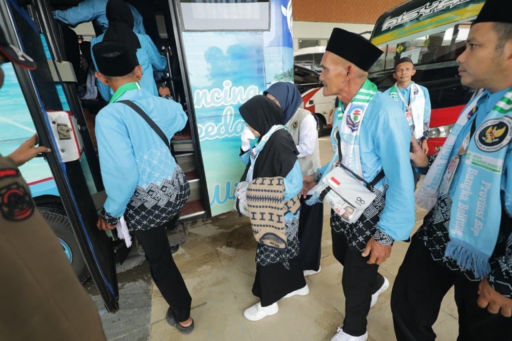 Gelombang Keberangkatan Haji Dimulai, 1.744 Calhaj Babel Siap Beribadah. (Foto: doc. Humas Diskominfo Pkp)