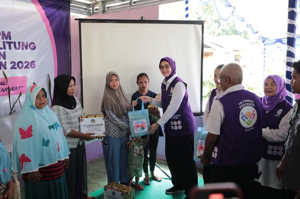 Ketua Tim Pembina Pos Pelayanan Terpadu (TP-Posyandu) Provinsi Babel, Noni Hidayat Yakin Posyandu Flamboyan Bisa Bersinar di Nasional. (Foto: doc. Humas Diskominfo Babel)