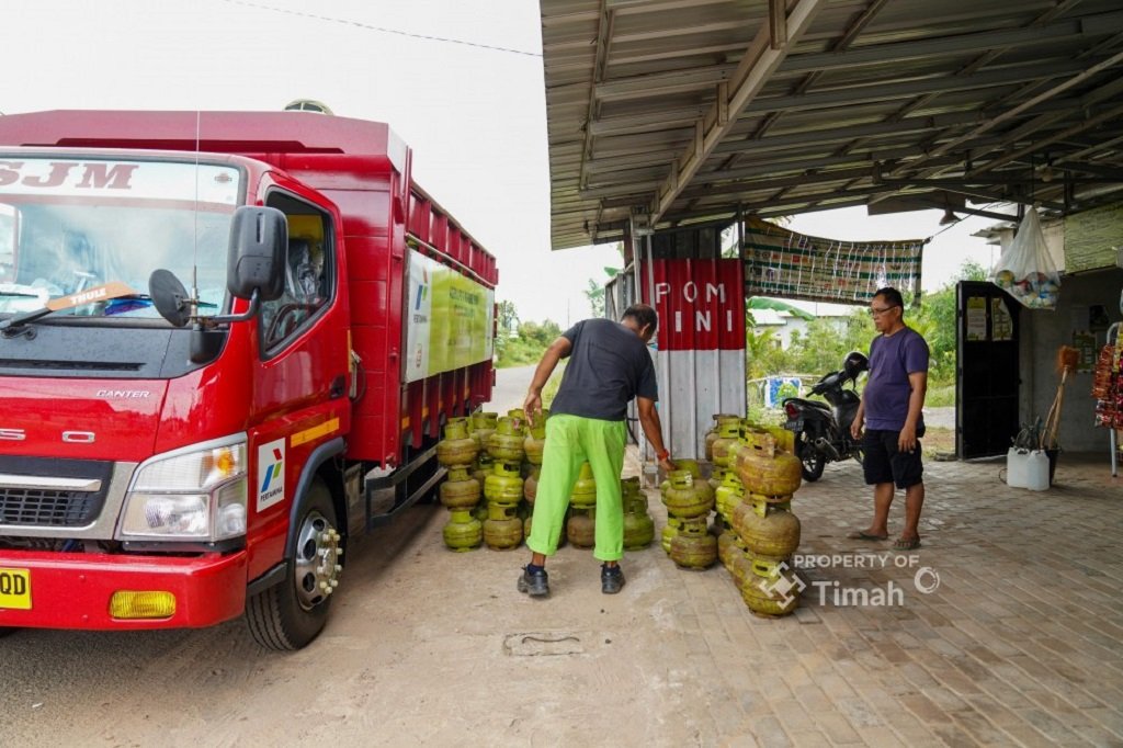 Berawal dari Pangkalan Gas, Kini Usaha Bohal Sinaga Makin Bersinar Bersama PT TIMAH Tbk. (Foto: doc. Humas PT Timah Tbk)