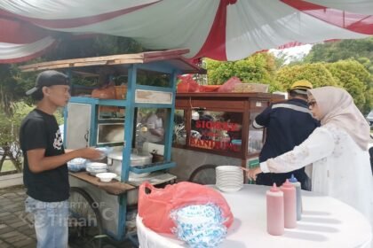 PT TIMAH Tbk Kembali Dukung UMKM, Gedung Majapahit Jadi Magnet Rezeki Pelaku Usaha di Bangka Barat. (Foto: doc. Humas PT Timah Tbk)