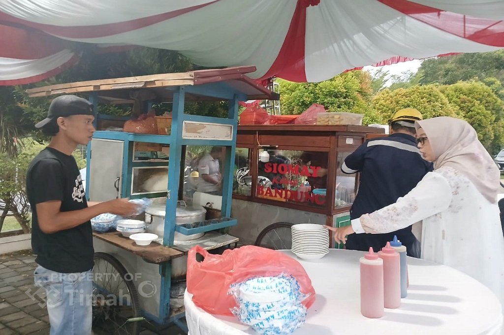 PT TIMAH Tbk Kembali Dukung UMKM, Gedung Majapahit Jadi Magnet Rezeki Pelaku Usaha di Bangka Barat. (Foto: doc. Humas PT Timah Tbk)